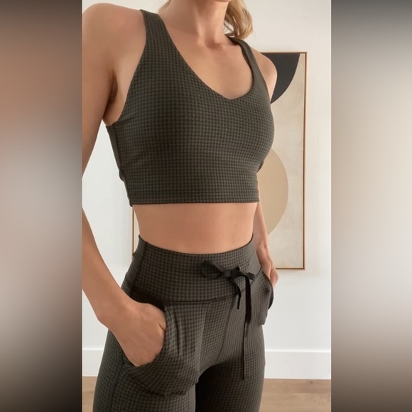 Green & Black houndstooth Checkered Set - Picture 3 of 9